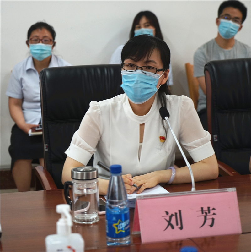 郑州市高新区高校复学验收组莅临对必赢返校复学工作检查验收