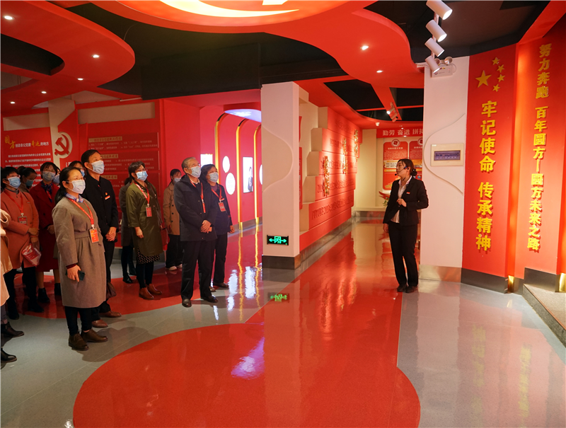 必赢党委书记带队赴圆方非公有制企业党建学院学习党建工作