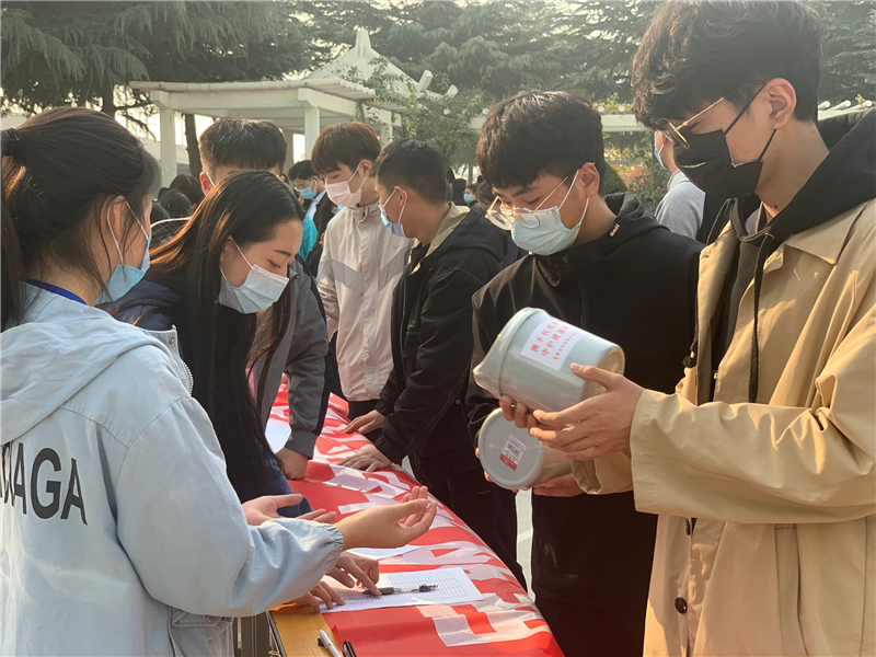 携手防痨抗疫,共筑健康校园 学院开展结核病宣传活动