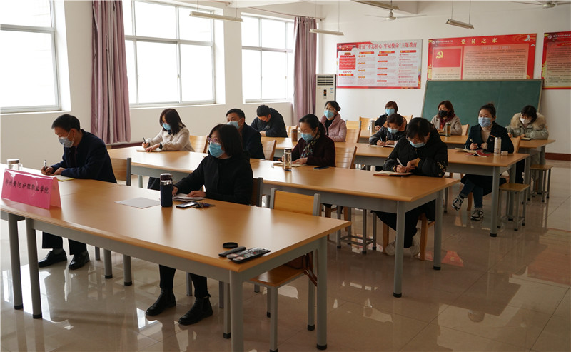 必赢组织收听收看2021年全省教育系统全面从严治党工作视频会议