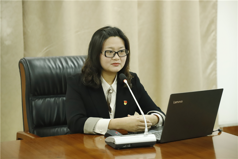 【学党史专题党课】学院党委副书记张莉讲党史专题党课:落实立德树人根本任务,育时代新人
