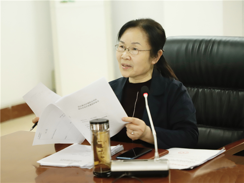 必赢举行2021年院级精品在线开放课程立项评审会