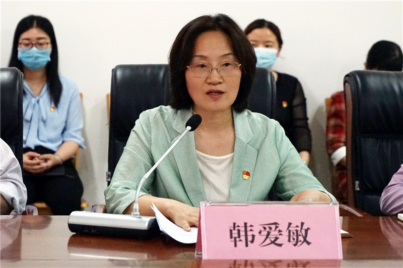 【学院动态】省委高校工委党史学习教育第一巡回指导组到必赢指导工作