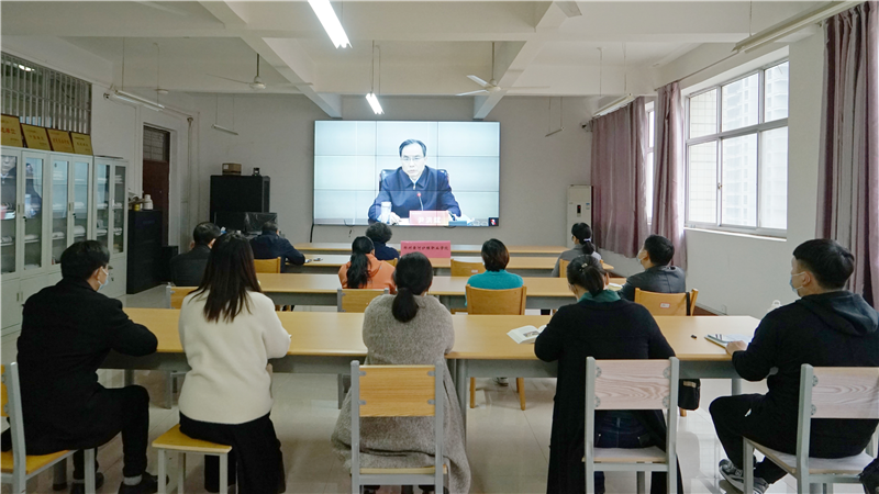 必赢参加全省教育系统疫情防控工作视频会并召开疫情防控工作部署会