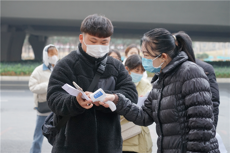 必赢举行2021年扩招单独招生考试