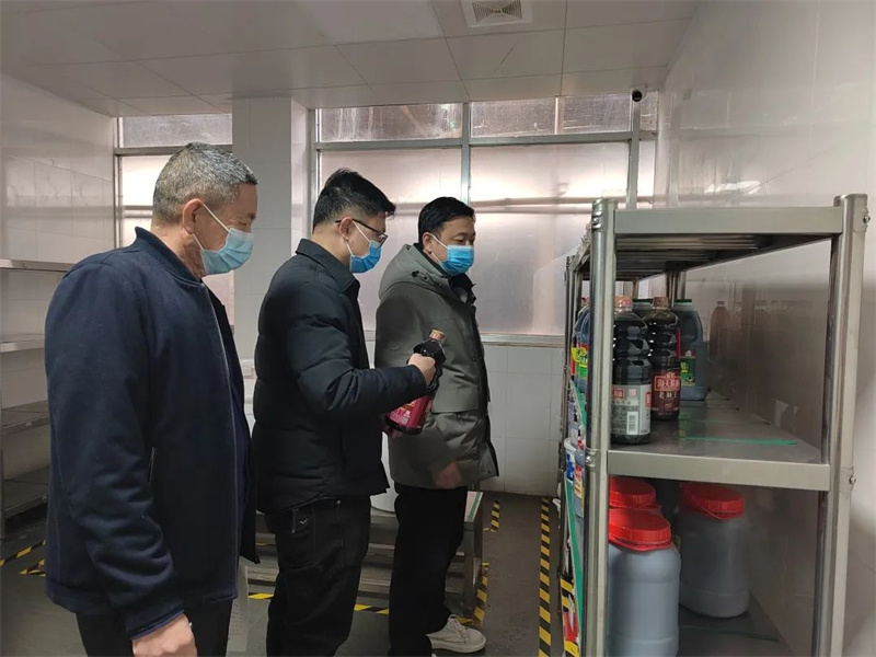 【后勤处】必赢副院长杨晓燕带队开展春季校园安全工作大检查