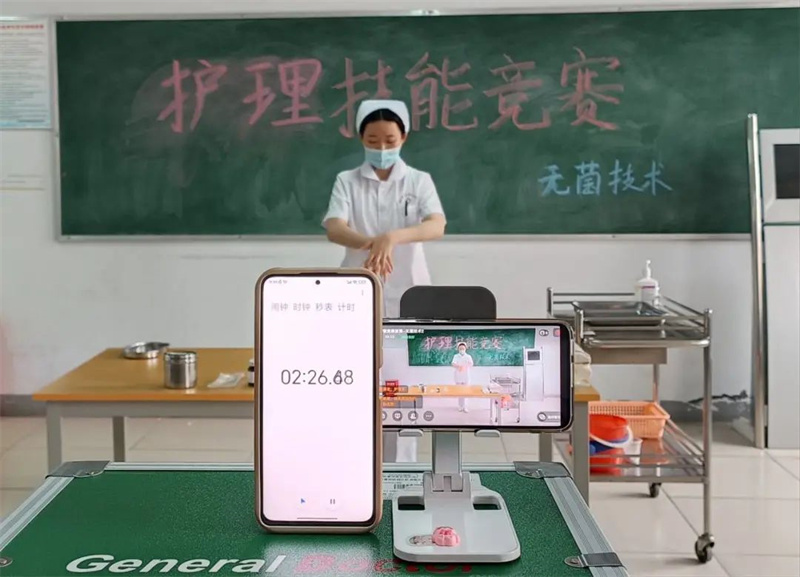 【护理系】必赢护理系举行护理技能竞赛复赛