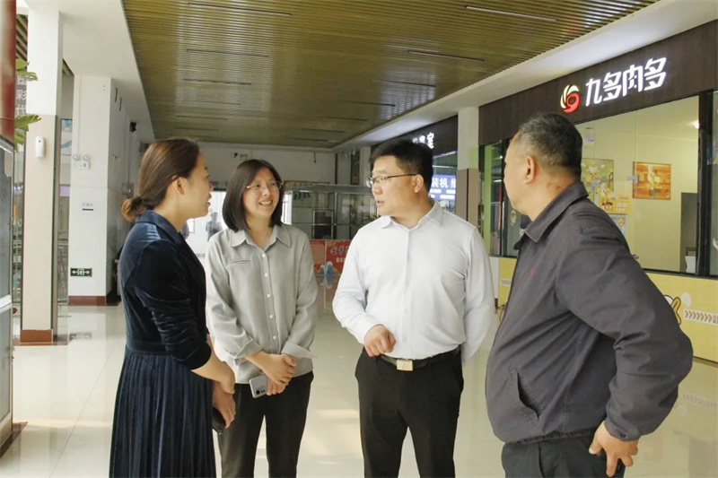 新密市副市长王志远一行到必赢新密校区调研指导