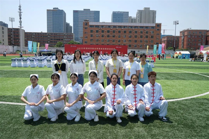 必赢参加2023年郑州市职业教育活动周启动仪式