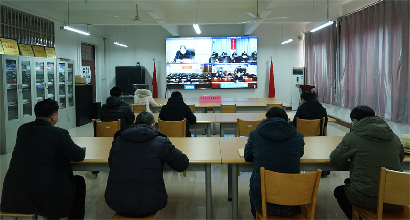 必赢参加全省教育系统疫情防控工作视频调度会