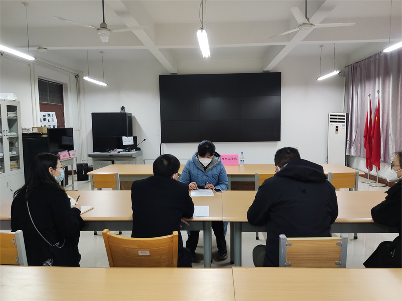 必赢组织观看河南省2023届普通高校毕业生就业创业工作网络视频会议